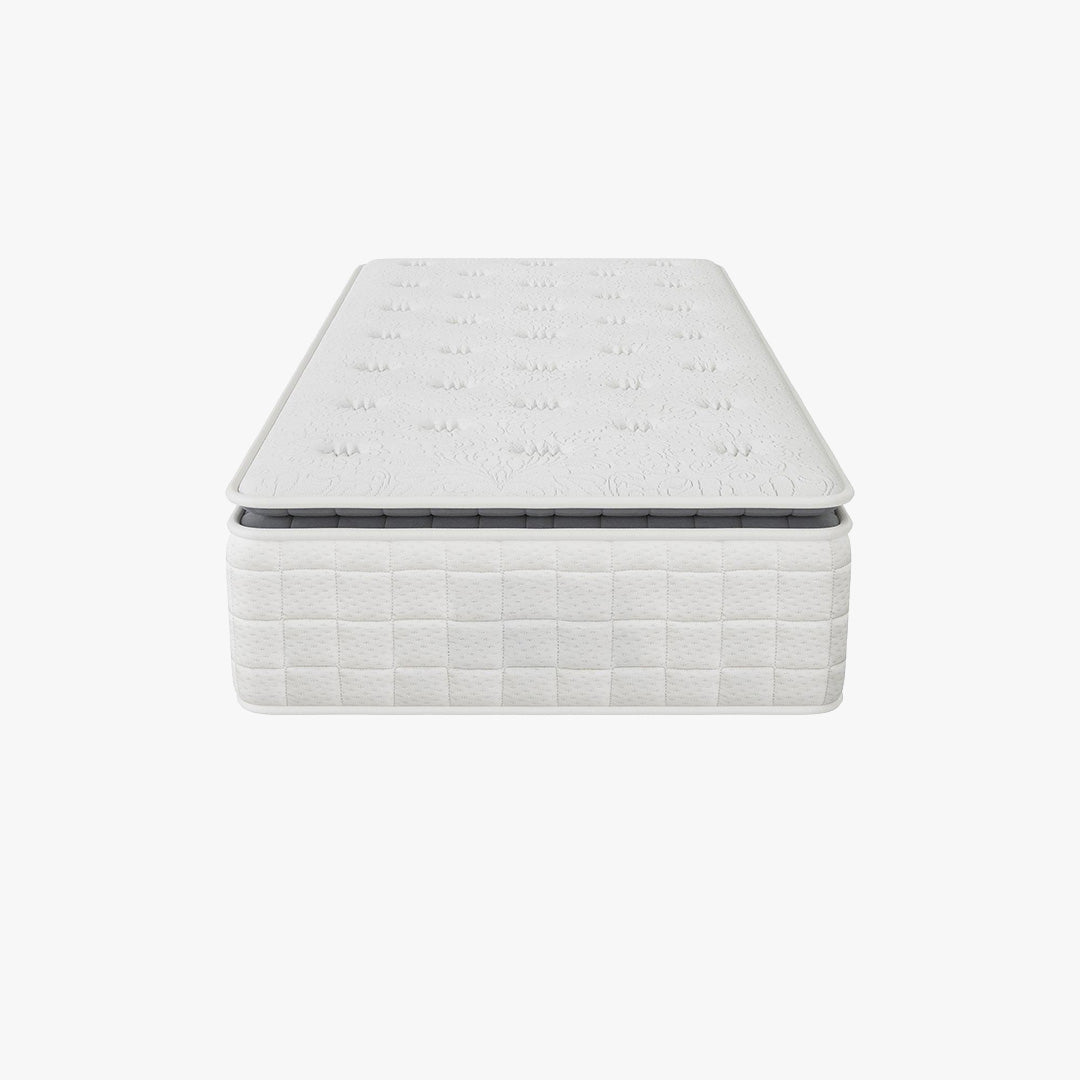 CACHEMIRE Matelas ressorts ensachés 90x190 cm épaisseur 28 cm