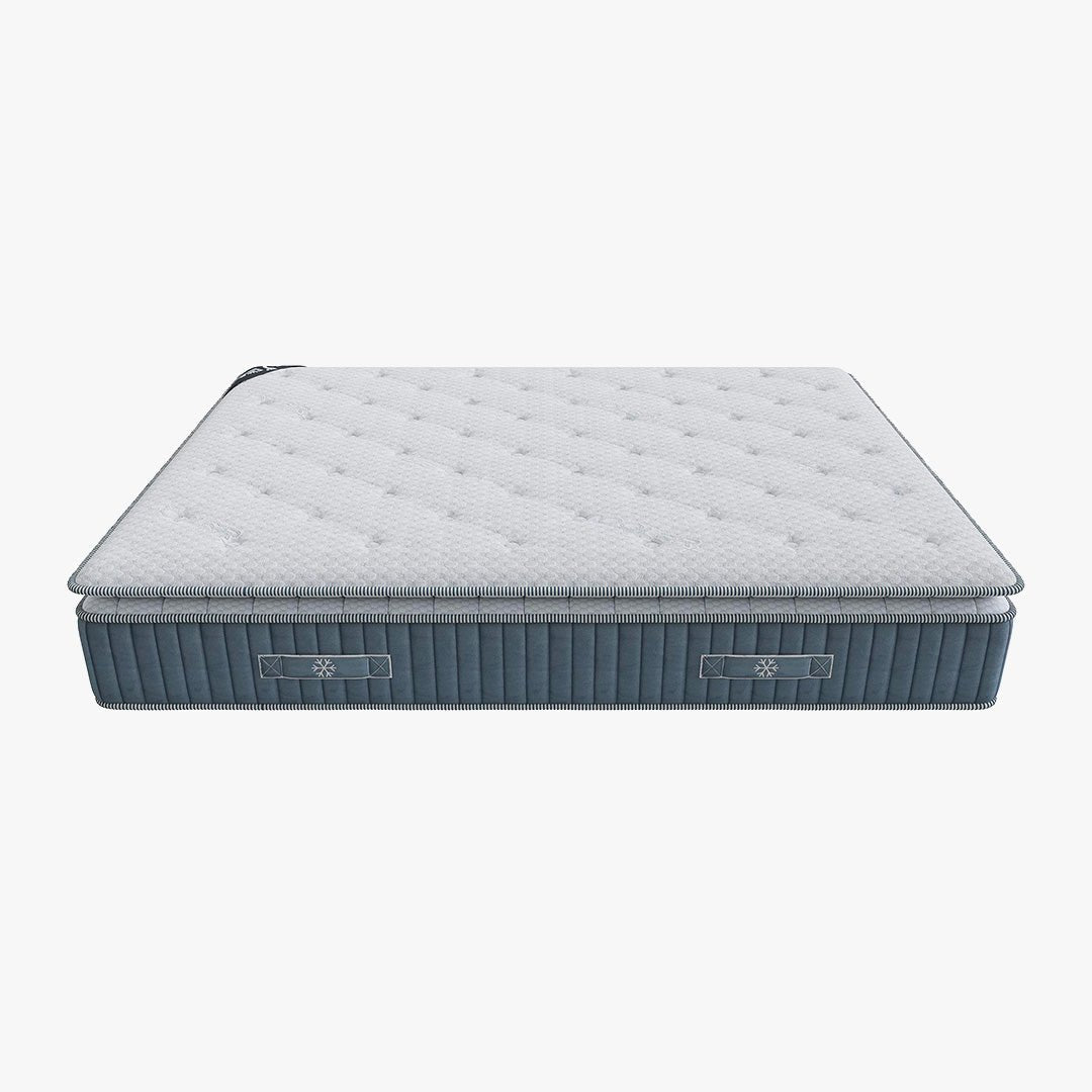 COOL MAX Matelas mémoire de forme et ressorts ensachés 180x200 cm épaisseur 31 cm