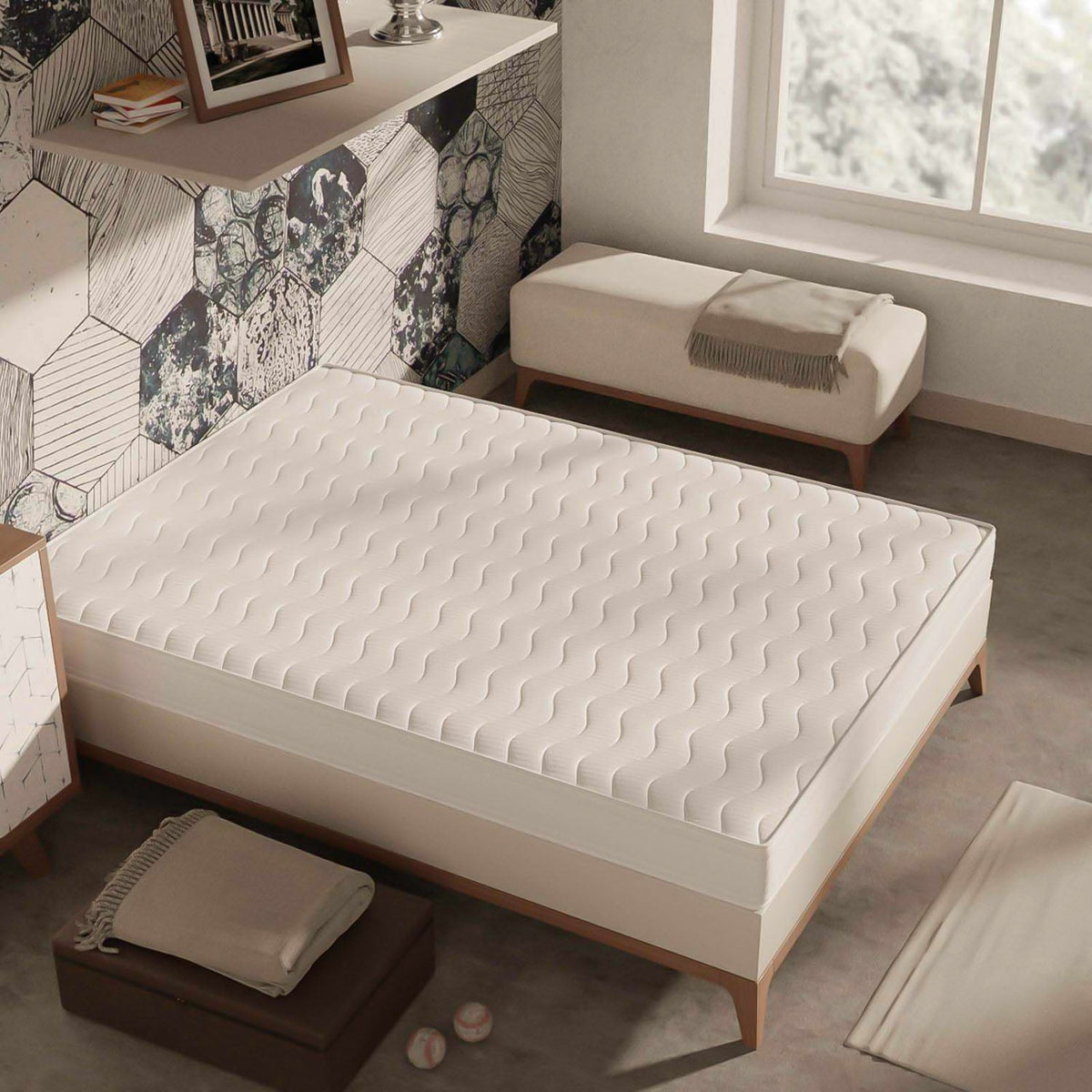 DREAM Matelas Eco 140x190 15 cm