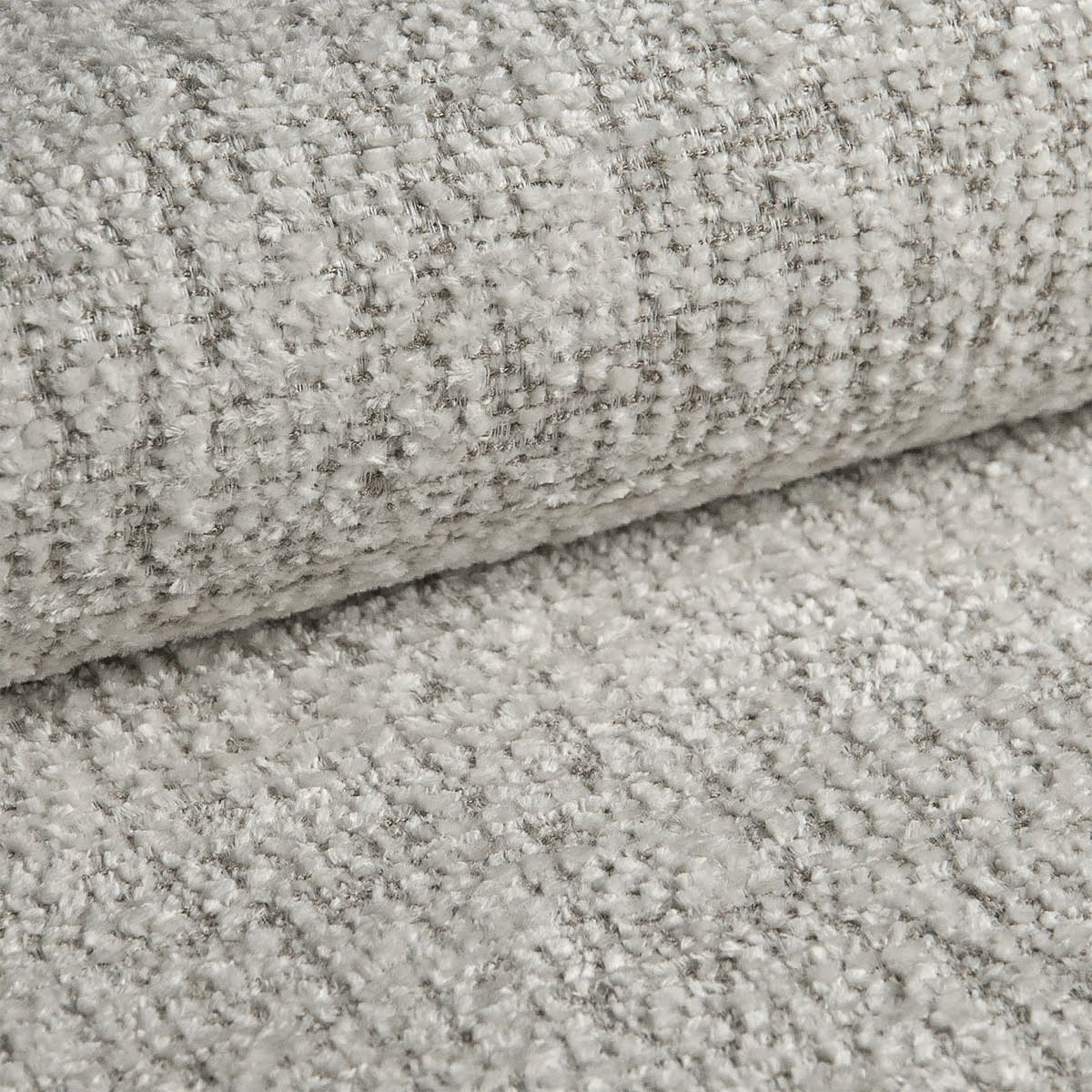 GRACE Canapé d'angle convertible avec coffre en tissu beige - Angle droit