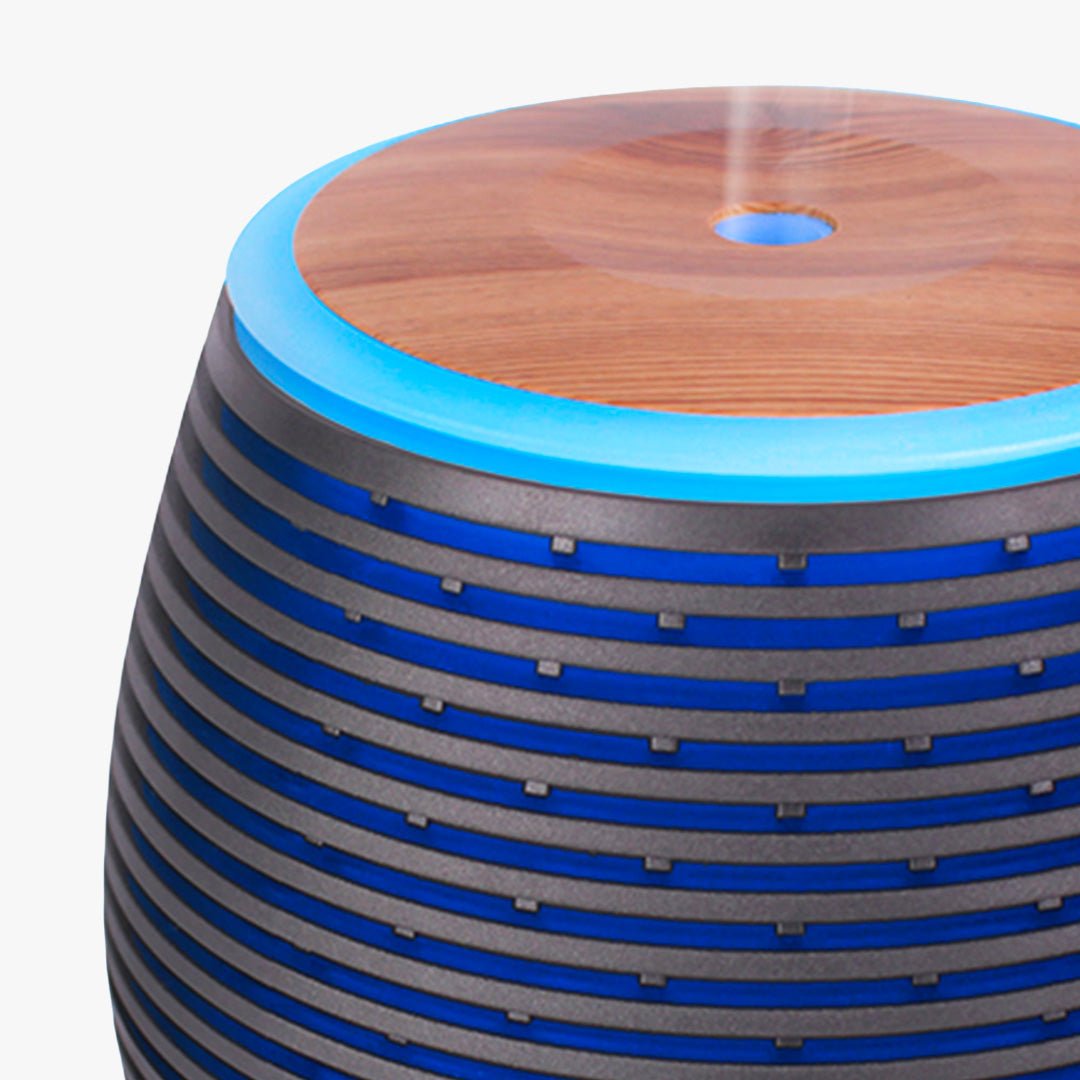 HELYR Diffuseur d'huiles essentielles à LED noir