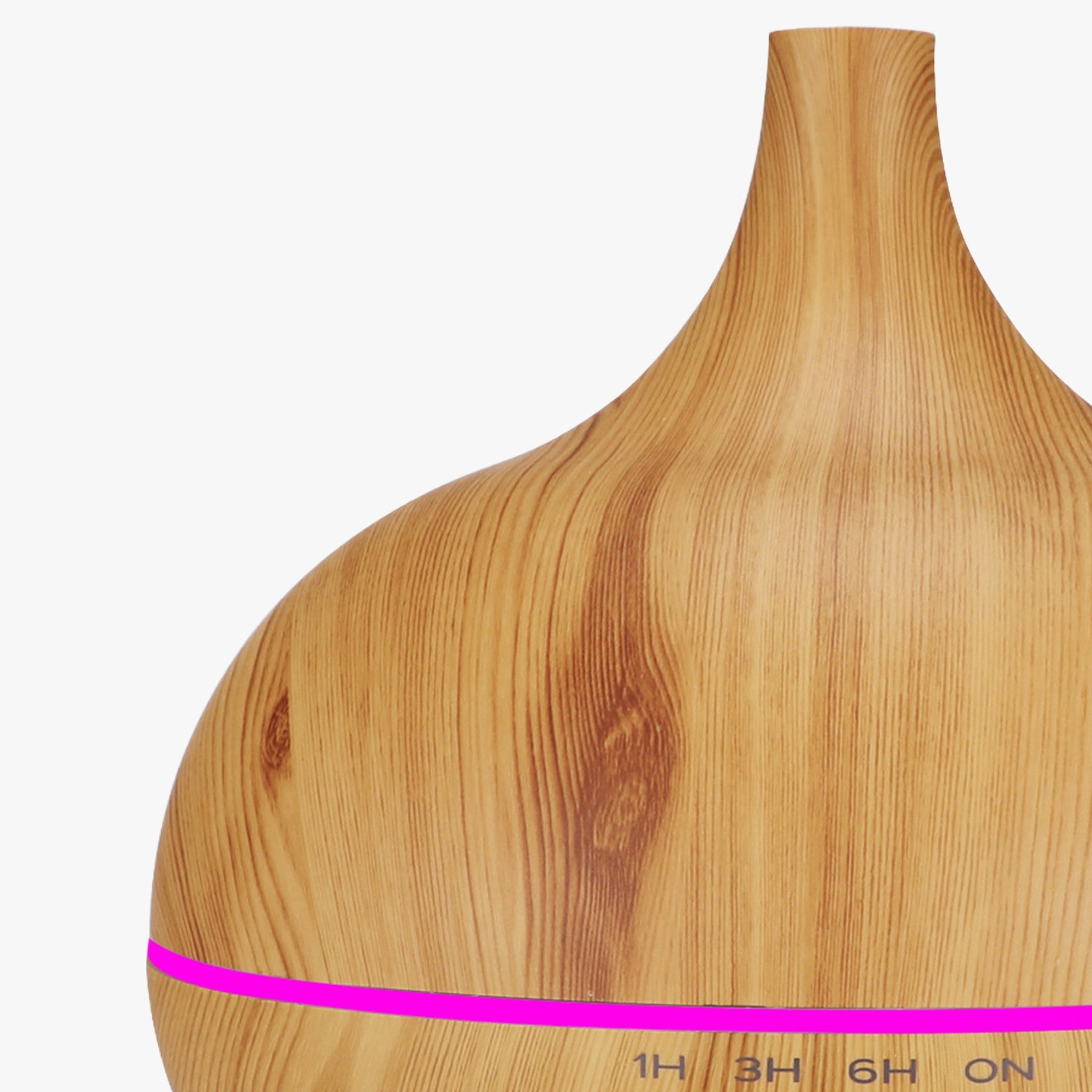 ILAYA Diffuseur d'huiles essentielles couleur bois à LED