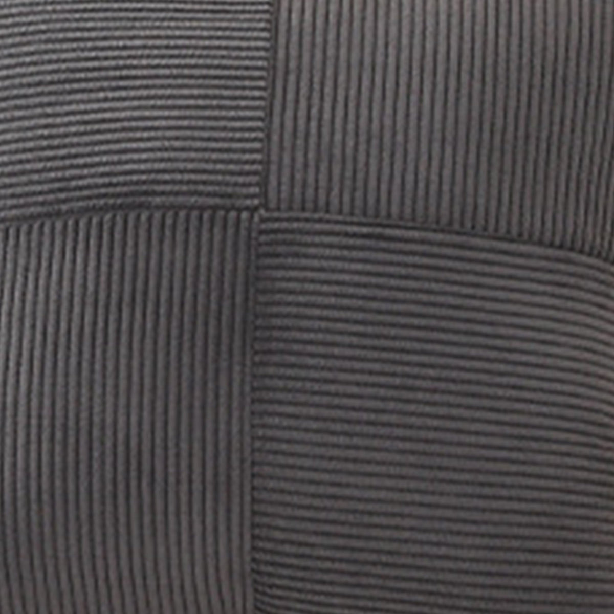 ISYS Coussin carré en tissu côtelé gris 45x45 cm