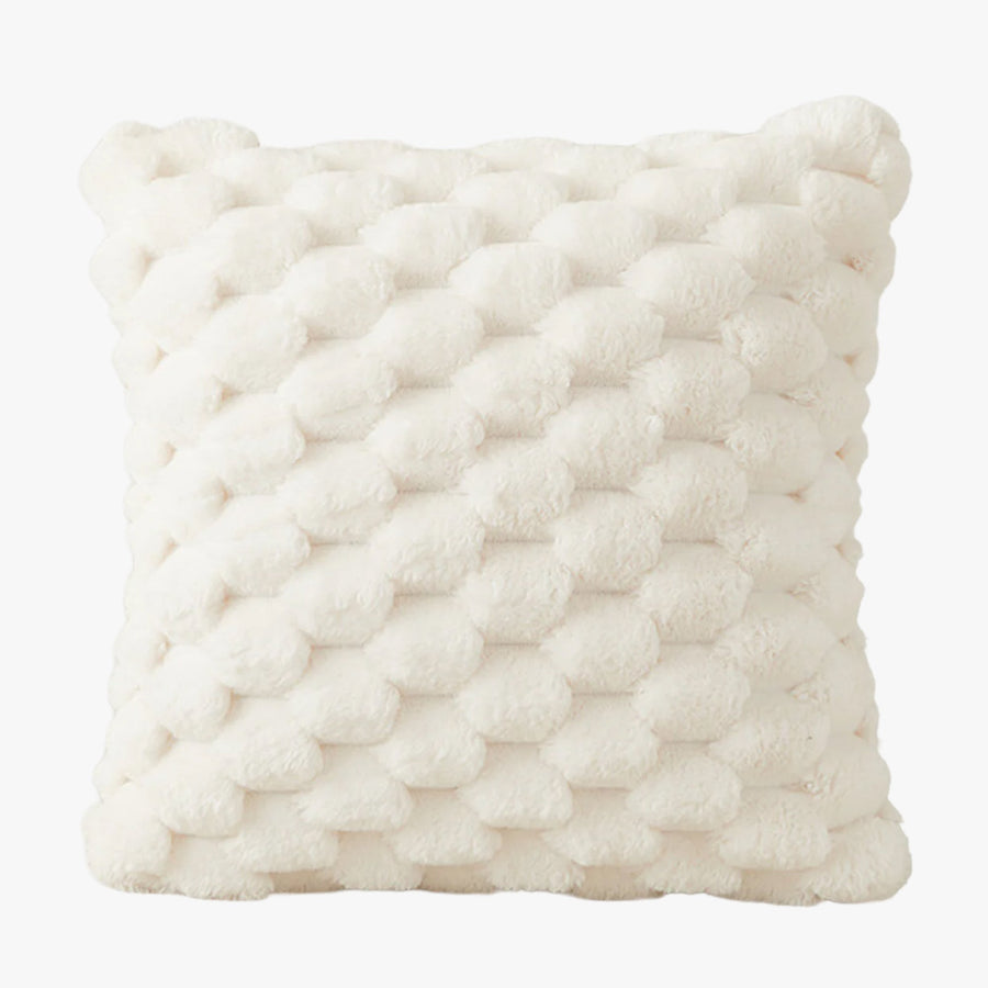 MEYS Coussin carré en tissu blanc 45x45 cm
