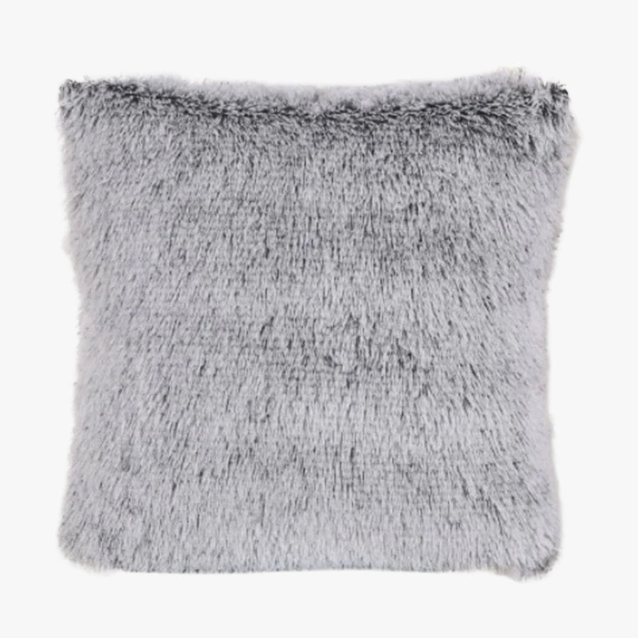 PERLA Coussin carré en tissu gris 42x42 cm