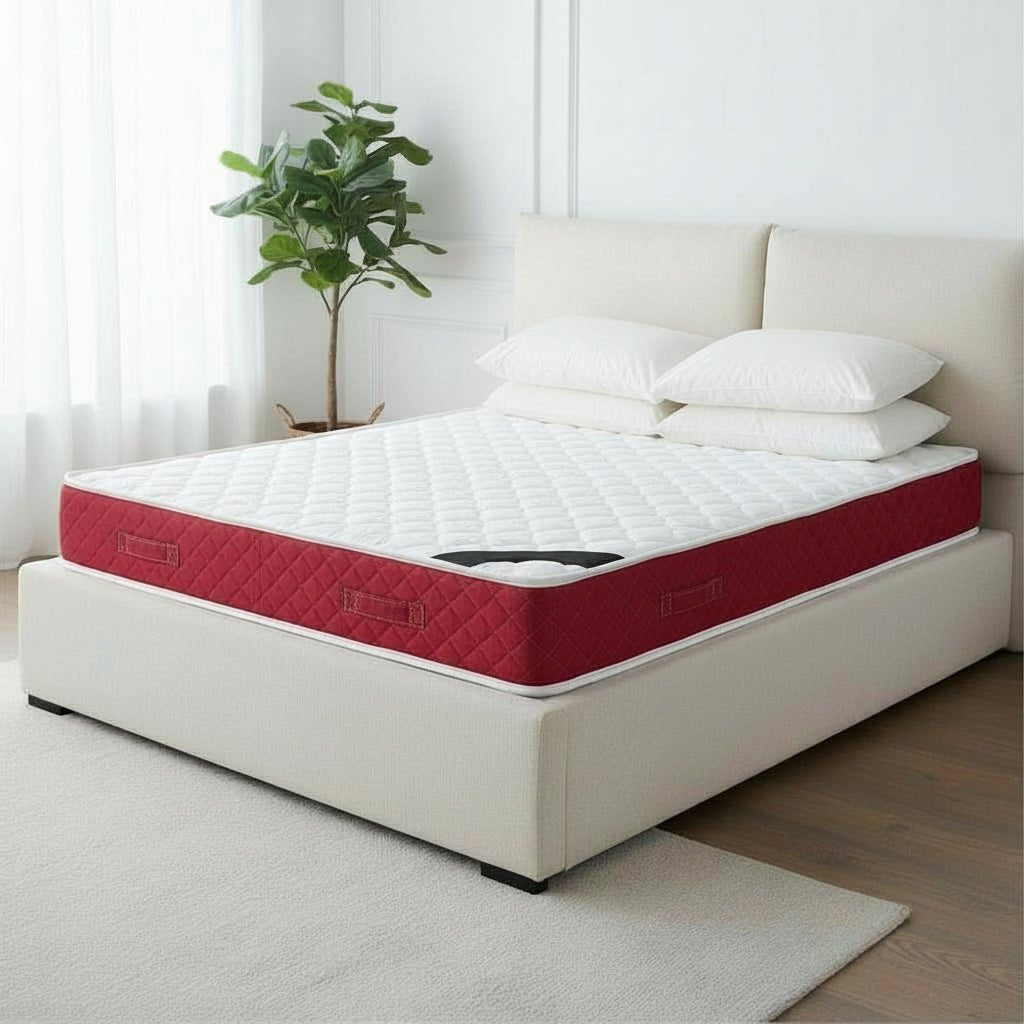 ROSSO Matelas en mousse 140x190 cm épaisseur 25 cm