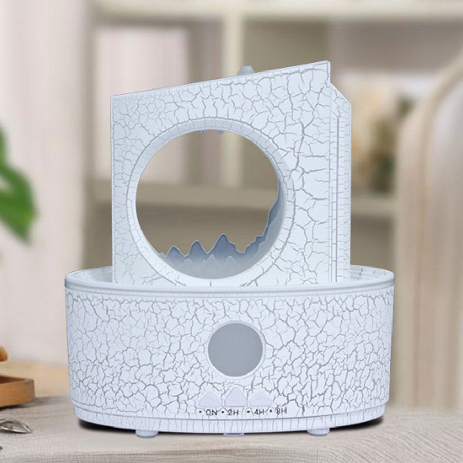 SHIVA Diffuseur d'huiles essentielles à LED blanc