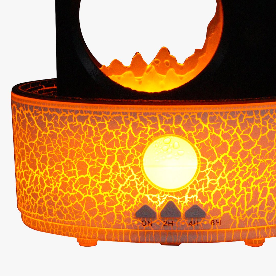 SHIVA Diffuseur d'huiles essentielles à LED noir